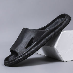 Mens 2025 New Summer Casual Thong Slippers Outdoor Wear Beach Waterproof Thick Bottom Rubber Sole Anti-Slip Sandals