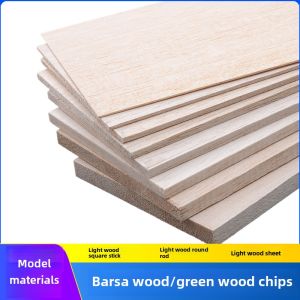 JIMUWU | Lightweight Balsa Wood Plates Model Aircraft DIY Materials