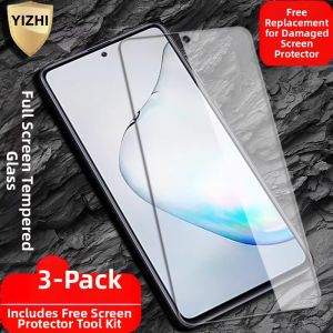 High Definition Full Screen Coverage Tempered Glass Film for Samsung Galaxy Note10 Lite SM-N770F Anti Fingerprint Blue Light Protection