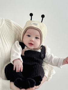 Baby Hat Spring Autumn Outdoors Ear Protection Newborn Infant Cap Cute Winter Outer Ear Protection Hat Baby Casual Cotton Cap