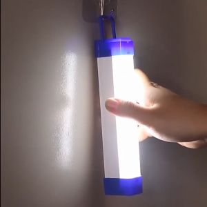 COD ใช้พลังงานแสงอาทิตย์ หลอดไฟ LEDไร้สาย 100W/80W/30W ไฟฉุกเฉิน 3โหมด ชาร์จ USB โคมไฟแม่เหล็ก Wireless led light ติดกำแพง หลอดไฟแขวน ใช้งานพกพาได้ แผงโซล่าเซลล์ Solar