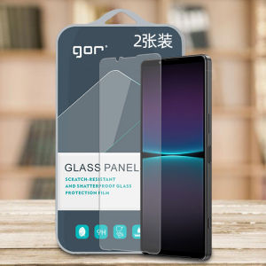 ฟิล์มกันรอยกระจกนิรภัย Gor สำหรับ Sony Xperia1V Xperia10IV 5ii 3i Pro-i ฟิล์มกันรอยหน้าจอ HD Clear ป้องกันรอยขีดข่วน