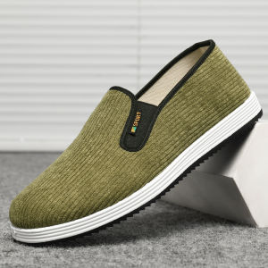JIFANPAUL | Mens Breathable Spring New One-step Slip On Cloth Shoes