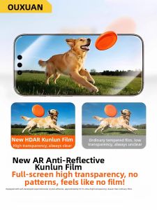 OUXUAN | Anti-Peep Full Screen AR Anti-Reflection Tempered Glass Protector