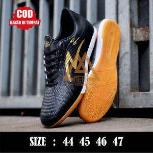 COD SEPATU FUTSAL UKURAN JUMBO BIG SIZE 44-47 LIMITED EDITION SPC FUTSAL INFINITY LIGHTSPEED HITAM GUM SEPATU OLAHRAGA FUTSAL TERLARIS MURAH
