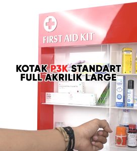 Kotak Obat P3K Akrilik Standard Large
