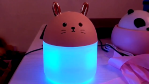 Humidifier Pelembab Udara Aroma Terapi A11 250ML Cute Rabbit USB Mini Aroma Diffuser Home Office
