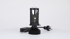 H4 Led Projector Headlights Bi Laser Lenses Mini Headlamps Auto Lights Motorcycle Car Vehicles High Power Bulbs Scanners CANBUS