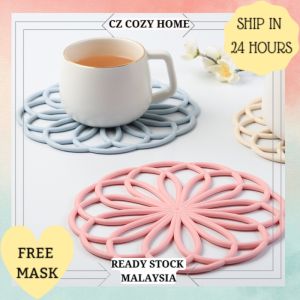 CZ Cozy Home Hollow Coaster Insulation Pad Anti-Scalding Pad Non-Slip Kitchen Pot Pad Bowl Mat Dinner Plate Mat Cup Mat