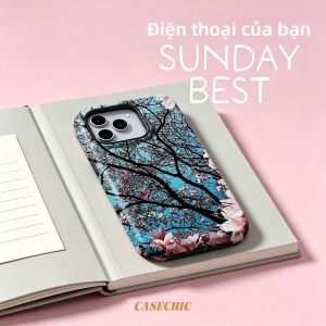 Potdemiel | Ốp Lưng TPU Chống Xước Sky Blue Starry Dream Cho iPhone 17/16/15 Pro Max - Vỏ Ngoài Chống Sốc Hai Lớp Từ Tính Thời Trang Với Lớp Bảo Vệ Màn Hình Nâng Cao