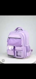 school backpack model for boys and girls in grades 1- 6 load reducing spine protection backpack