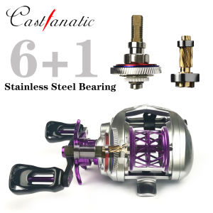 Castfanatic B1 Ultralight FINESSE Baitcasting Reels 6.3g BFS Spool 157g Baitcaster Fishing Coil For Perch Shad Wheels Tackle