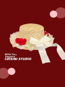 French Country Style Face-flattering Straw Hat