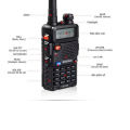 Bộ đàm Baofeng UV-5R phiên bản mới nhỏ gọn  Bộ đàm 2 băng tần số UHF/VHF kết hợp nghe đài FM và đèn pin chiếu sáng chuyên dụng cho bộ đàm, Bộ đàm công suất cao. 