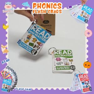 BABYSPO ⭐️ Phonics Readers Read and Master I Can Read Set 1 -15 Level แฟลชการ์ด การ์ดแบบฝึกหัดอ่าน แฟลชการ์ดคำศัพท์ โฟนิค ฝึกอ่านภาษาอังกฤษสำหรับเด็ก