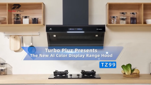 Turbo Pluz - TZ99 - Color Display Smart Control 90cm Chimney Hood