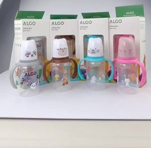 120ML & 240ML BPA FREE Anti-Colic Baby Feeding Bottle With Handle for up to 2 years old