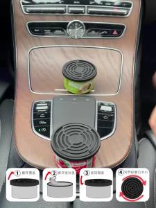Car Flavoring Car Air Fresheners Perfume Canned Wood Blocks Coffee Flavor Long-Lasting Auto Aromatherapy Car Deodorant Supplies