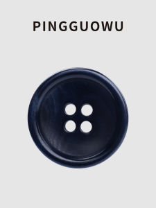 Natural True Fruit Button Western Suit Jacket Workwear Outerwear Black White Buttons Pingguowu Sewing DIY Accessories