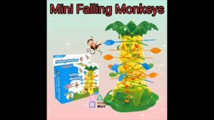 Mini Toy Falling Monkeys 迷你坠落的猴子 Mini Monyet Jatuh
