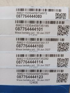 NOMOR cantik XL kwartet 4 nocan murah