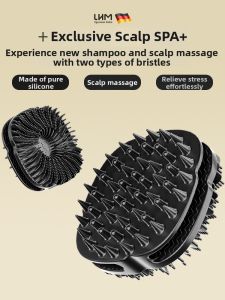 LHM | Silicone Hair Washing Brush Massage Comb 2-in-1