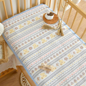 ANYOUBI | Breathable Sweat-Absorbing Baby Crib Sheet 6 Layers