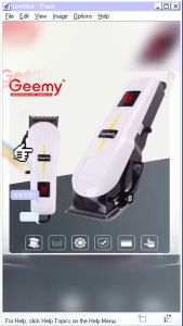 พร้อมส่ง !!! Gemei / Geemy ปัตตาเลี่ยนไร้สาย ปรับระดับ แบตตาเลี่ยน อย่างดี ระดับช่างตัดผมมืออาชีพ GM6008 GM-6008 มาพร้อมหวีรอง 4 ขนาด 36912 mm-Hair clipper