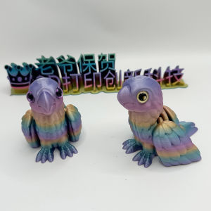 โมเดลนกพิราบ 3D พร้อมข้อเคลื่อนที่ ของเล่นสร้างสรรค์ ของตกแต่งโต๊ะ ของเล่นเพื่อการศึกษา ของเล่นสำหรับเด็ก ของขวัญ