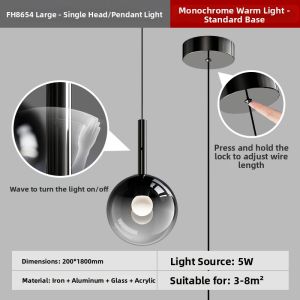 Aiskdan | Italian Minimalist Luxurious Modern Creative Chandelier