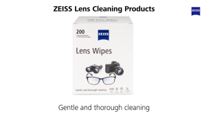 ZEISS Pre-Moistened Cleaning Cloths (Box of 200)