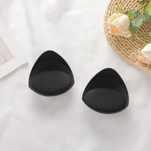 Thickened Chest Pad Self-Adhesive Swimwear Triangle Gathered Exterior Expansion Vest Strapless Bra Underwear Insert Bikini Pad