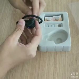 (แถมฟรี Type-C Adapter)เครื่องช่วยฟัง เครื่องช่วยฟังสำหรับผู้สูงอายุ เครื่องขยายเสียง เครื่องช่วยฟังแบบปรับลดเสียงรบกวนพร้อมแบตเตอรี่