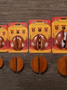 WANGJIXIANG | Natural Wood Cup for Divination and Protection Household Use