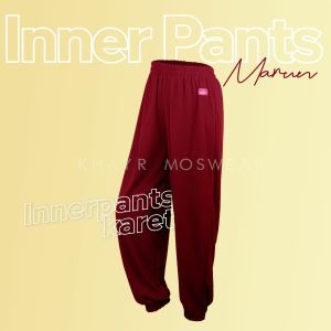 Innerpants Celamis karet Khayr Moswear. Celana panjang wanita daleman gamis