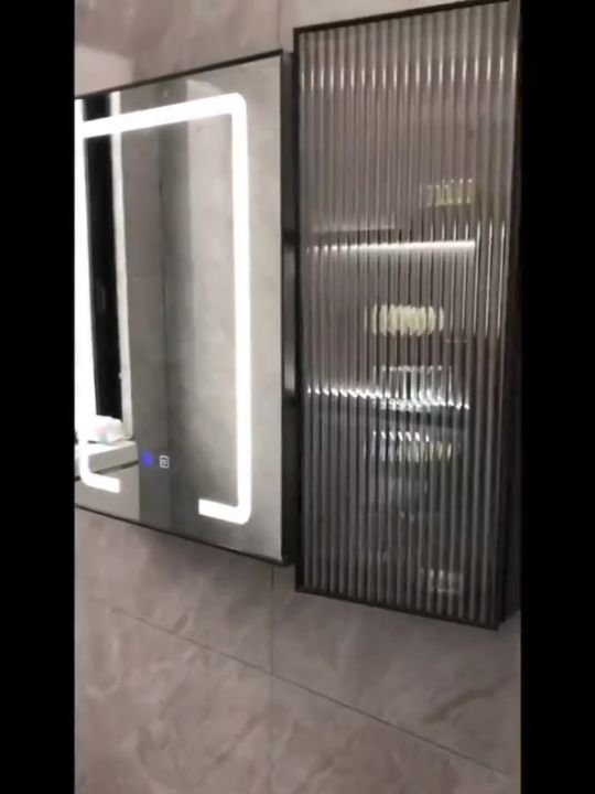 Bathroom mirror cabinet/bathroom cabinet with mirror/ Aluminum ...