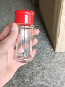 10Pcs Kitchen Spice Jar Set Transparent Spice Jar Salt and Pepper Shaker Set Seasoning Shaker Outdoor Picnic BBQ Spice Shaker Condiment Seasoning Storage Bottle for Kitchen