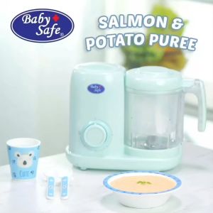 Baby Safe LB015 Food Maker Alat Masak Makanan Bayi 7in1 Komplit BPA Free