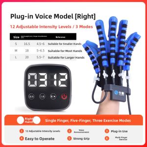 ZHONGLIANG | Electric Rehabilitation Hand Trainer Glove For Stroke And Paralysis Patients