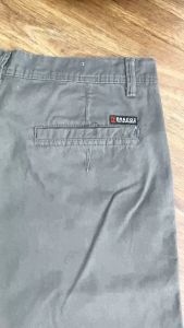 ERACOZ Celana Pendek Pria Non Stretch Jumbo Big Size Dark Grey