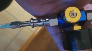 regulator suspension air nitro fill tool shock absorber