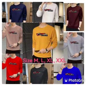 Bisa COD Sweater Keren Kaos Pria Distro Bismillah Crewneck Trendy Sweatshirt Elegan Sweter Kekinian