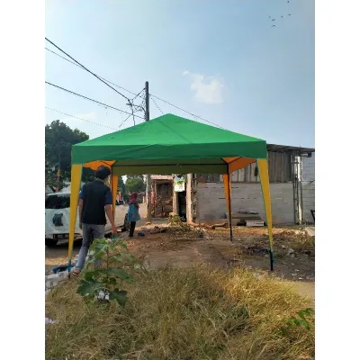 Tenda Jualan sistem bongkar pasang uk. 3X3 Murah Satu Set Tinggal Pakai