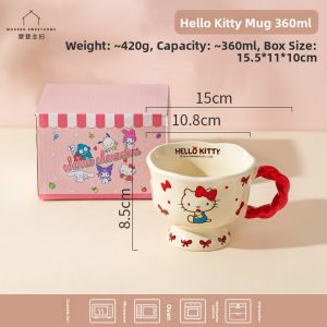 MODERN SWEETHOME | Fashionable Housewife Design Hello Kitty Cup With Spoon