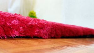 Sajadah bulu rasfur polos nyaman ukuran 115 cm x 65 cm x 3.5 cm LP