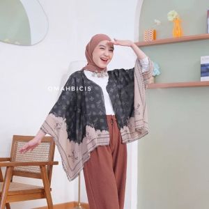 Outer Scarf Kimono Premium Terbaru