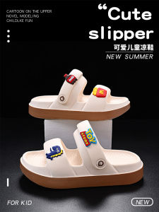 Boys Clog Slippers Indoor Soft Bottom Anti-Slip Childrens Sandals Summer New Style Cool Beommo Cartoon EVA Material