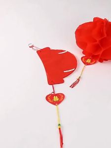 Lampion Plastik Lampion Imlek Murah Dekorasi Imlek Lampion Plastik Tebal Honeycomb Imlek