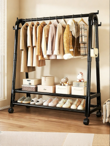 JIAJIESHI | Easy Floor Multifunctional Cloths Rack