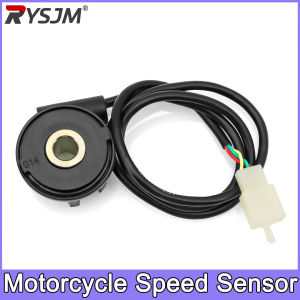 RYSJM | 1pc Motorcycle Odometer Sensor Universal Motorcycle Speedometer Sensor 3-Pin Turbo Turbine Sensor Wire for Tachometer Meter 12v